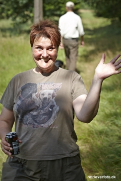 Marlene Svendsen havde en fantastisk dag som udlægger